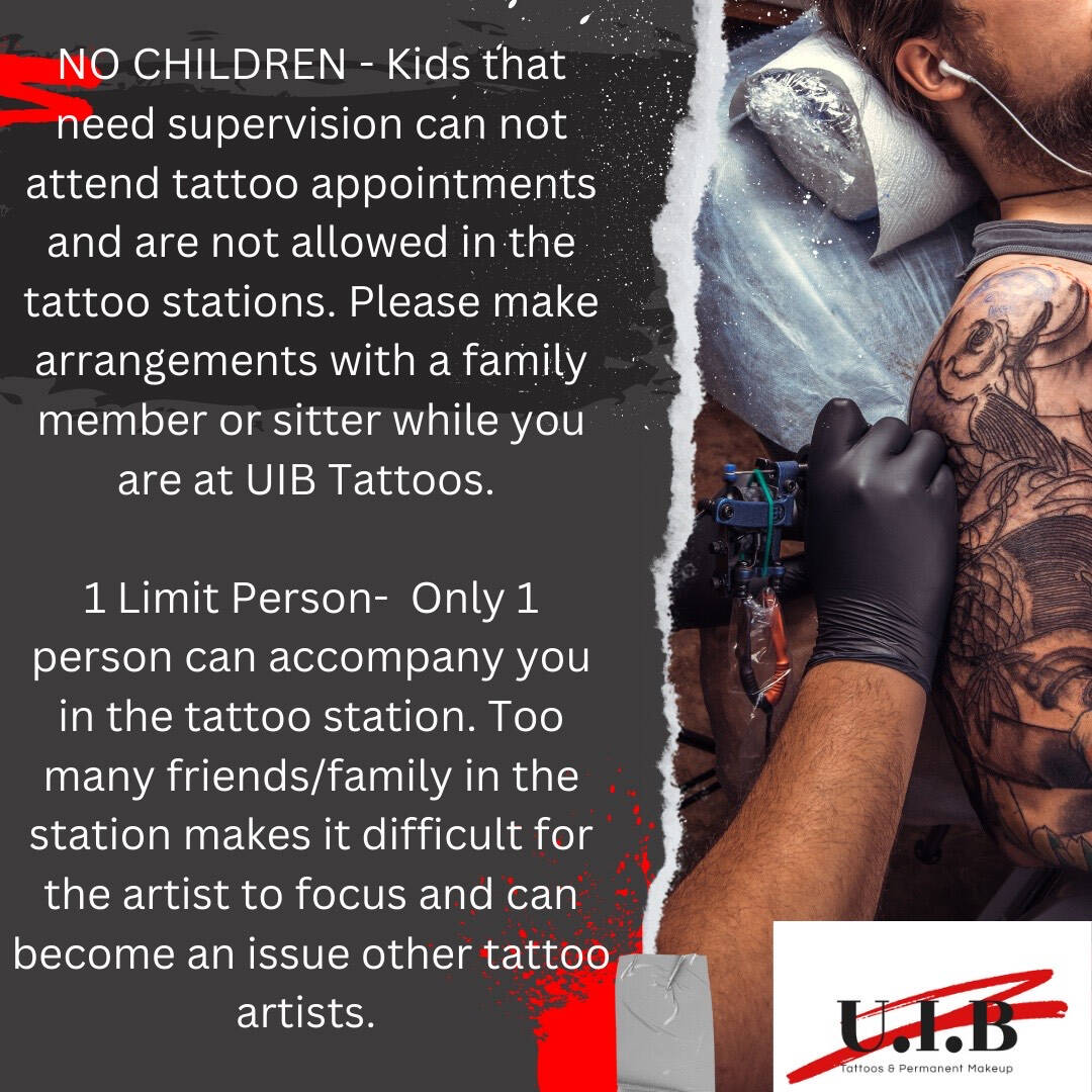 Can Kids Go Into Tattoo Shops?